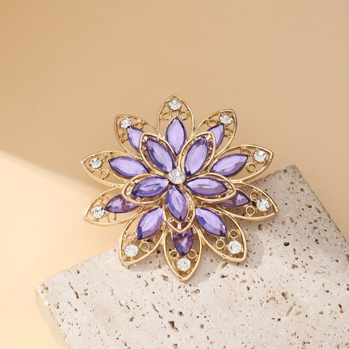 Everyday Floral Embellished Ring for Parties & Weddings